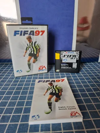 MEGADRIVE FIFA 97 ORIGINAL COMPLETO 