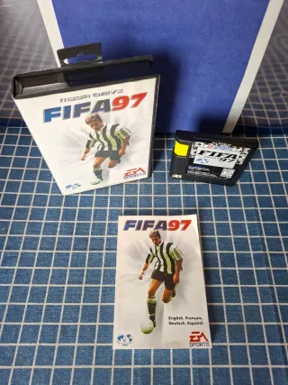 MEGADRIVE FIFA 97 ORIGINAL COMPLETO 