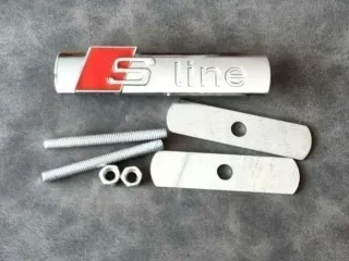 Logo Emblema Audi Sline Parilla Calandra Rejilla 