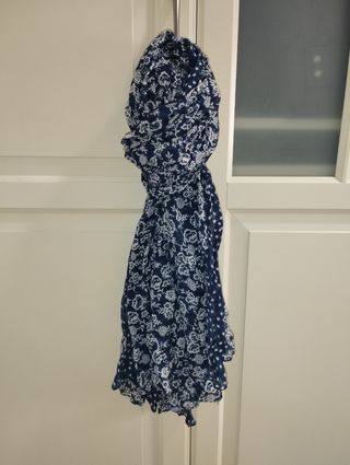 Pañuelo flofes azul y blanco 