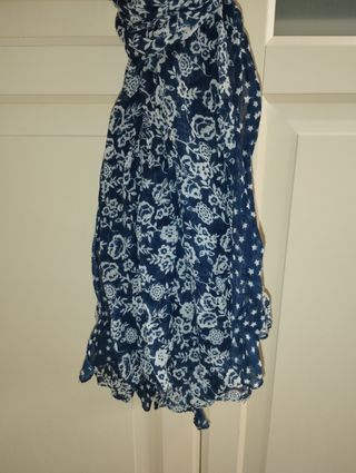 Pañuelo flofes azul y blanco 