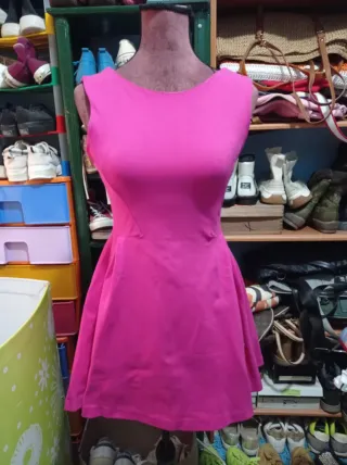 Vestido Zara Mujer Rosa