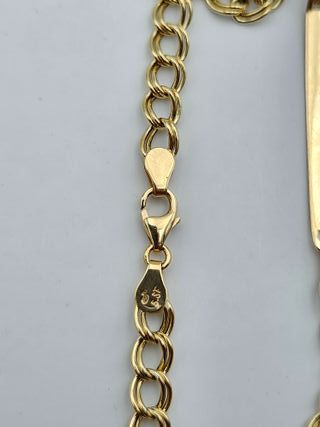Pulsera Esclava de Oro 18K, 2,35gr, 17,5cm