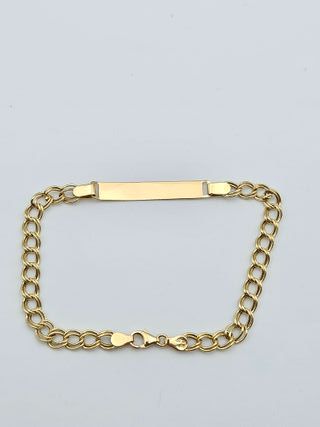 Pulsera Esclava de Oro 18K, 2,35gr, 17,5cm