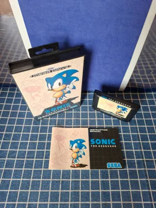 ÁLVARO MEGADRIVE SONIC1 ORIGINAL COMPLETO 