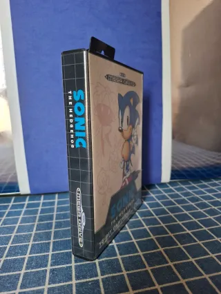 ÁLVARO MEGADRIVE SONIC1 ORIGINAL COMPLETO 