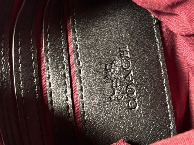 Coach monedero bolso mano Rosa