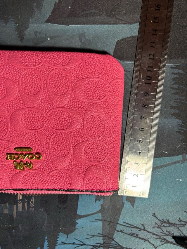 Coach monedero bolso mano Rosa