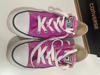 Zapatillas Converse All Star Bajas Rosas