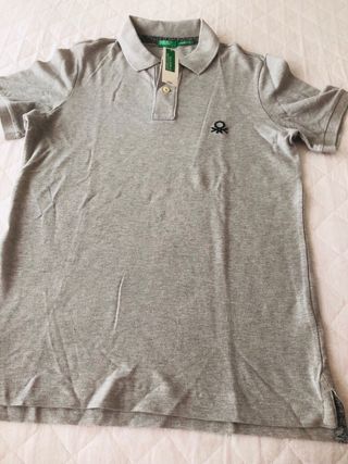 Polo United Colors of Benetton Rojo Talla XXL