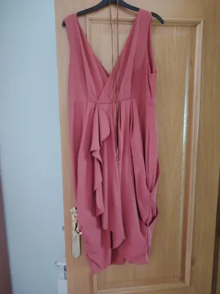 Vestido color caldera mujer
