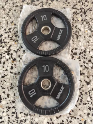 2 Discos Olímpicos 10kg Ziva

