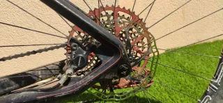 Bicicleta montaña MTB carbono materiales alta gama