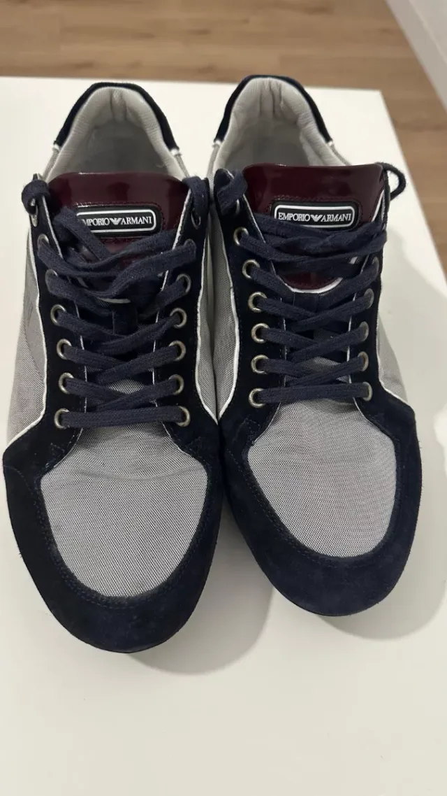 Zapatillas Emporio Armani Azul/Gris