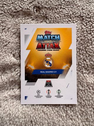 Cromo Kylian Mbappé Speed Strike Topps Real Madrid