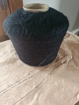 Cono mohair negro nº 57