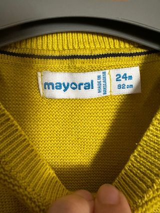 Maglioncino Mayoral verde lime maniche lunghe