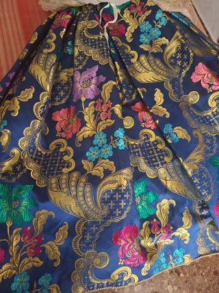 Traje Fallera Talla 12-14 con Manteles