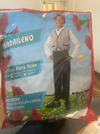 Disfraz Madrileño Niño 5-6 años