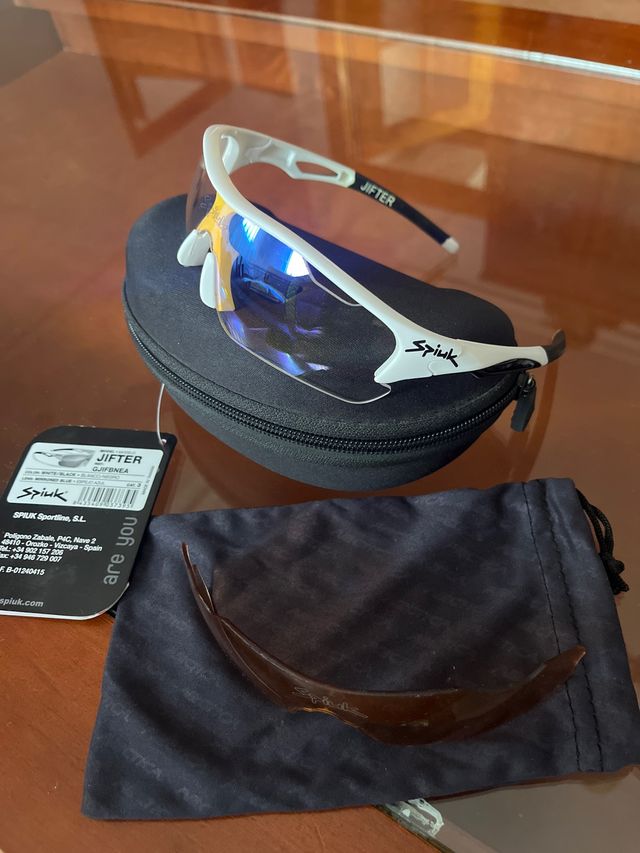 Gafas Spiuk Jifter GUIFBNEA Blancas/Azules