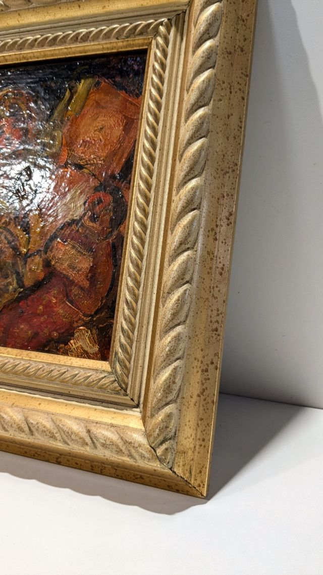 Llopis Beltrá óleo sobre lienzo firmado con marco