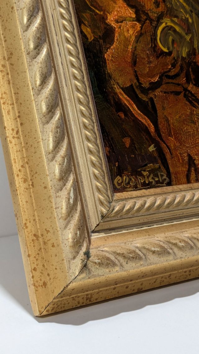 Llopis Beltrá óleo sobre lienzo firmado con marco