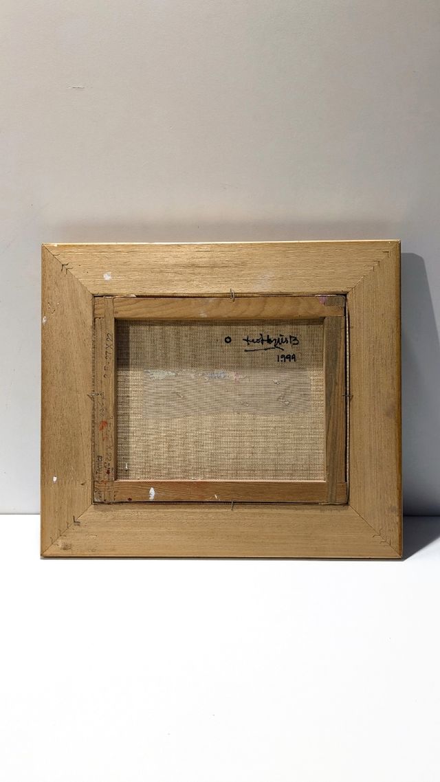 Llopis Beltrá óleo sobre lienzo firmado con marco