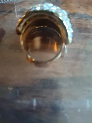 Anillo ajustable circonitas 

