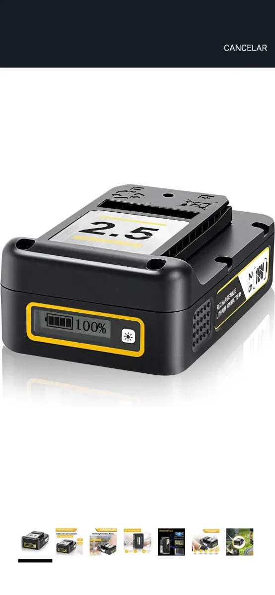 Batería 18V Compatible Kärcher 2.5Ah