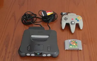 Nintendo 64 + Mando + Juego Super Mario 64
