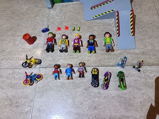 Playmobil Skate Park con Figuras y Accesorios