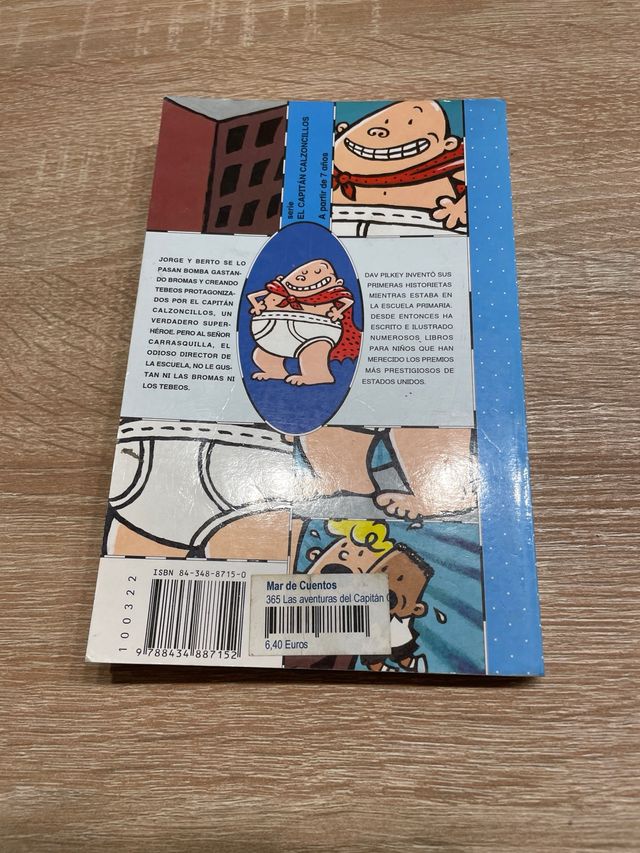 Las aventuras del Capitán Calzoncillos y el bar...