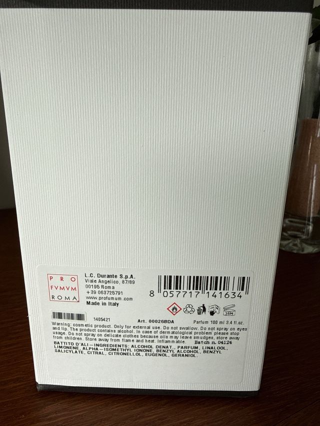 Profvmvm Roma Battito D'ali 100ml