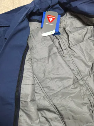 Gabardina azul marino