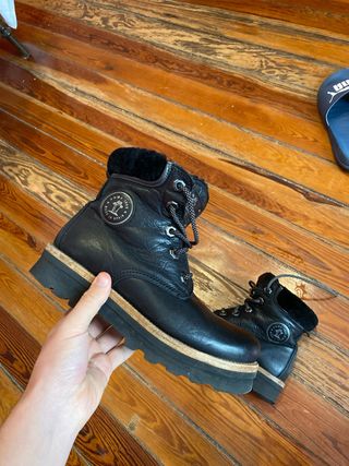 Panama Jack Scarpe Stivali N.40 Usati