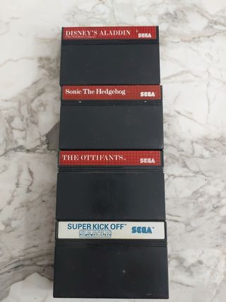 Lote 4 Juegos Sega 