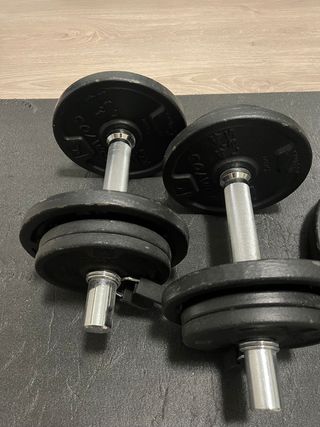 Set de pesas completo – ¡Mejor precio por todo!