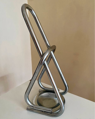 Paragüero Art Déco Cromado 1940