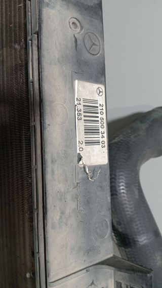 RADIADOR AGUA MERCEDES-BENZ CLASE E (W210)