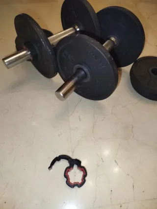 Kit 2 Mancuernas 10 kg cada una