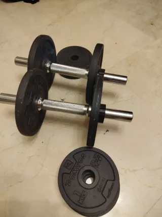 Kit 2 Mancuernas 10 kg cada una