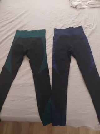 Mallas deportivas S azul y verde