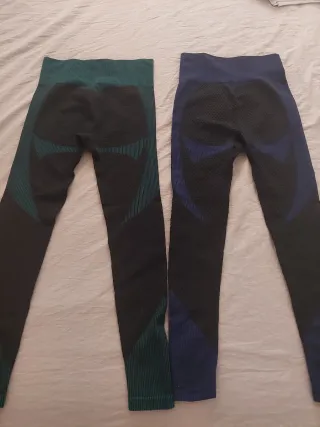Mallas deportivas S azul y verde