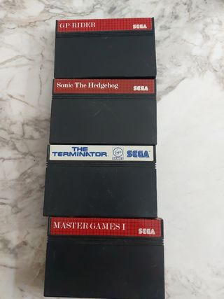 Lote 4 Juegos Sega Master System