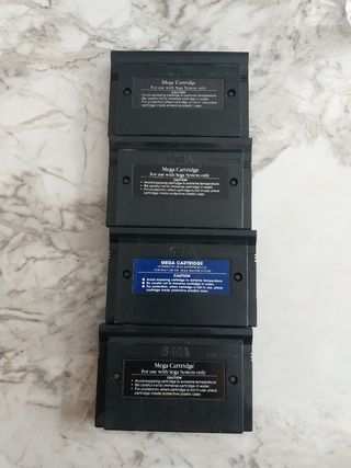 Lote 4 Juegos Sega Master System