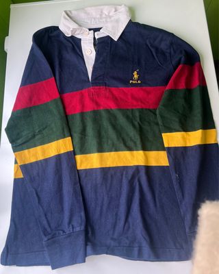 Polo Ralph Lauren niño rayas multicolor talla10-12