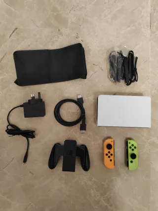 Nintendo Switch OLED Blanca 
