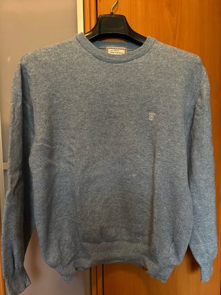 Jersey Thomas Burberry Azul Celeste