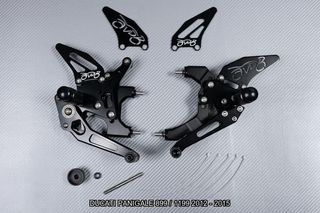 Estriberas retrasadas DUCATI PANIGALE 899 1199 S R