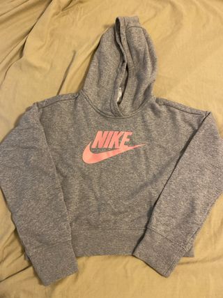 Sudadera Nike Gris Rosa Talla 146-156cm